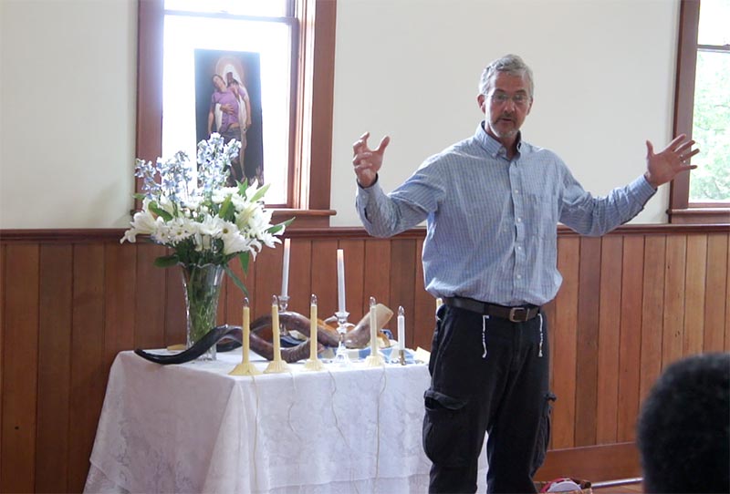 Alan Lee speaking at Shavuot May 24th in Port Townsend